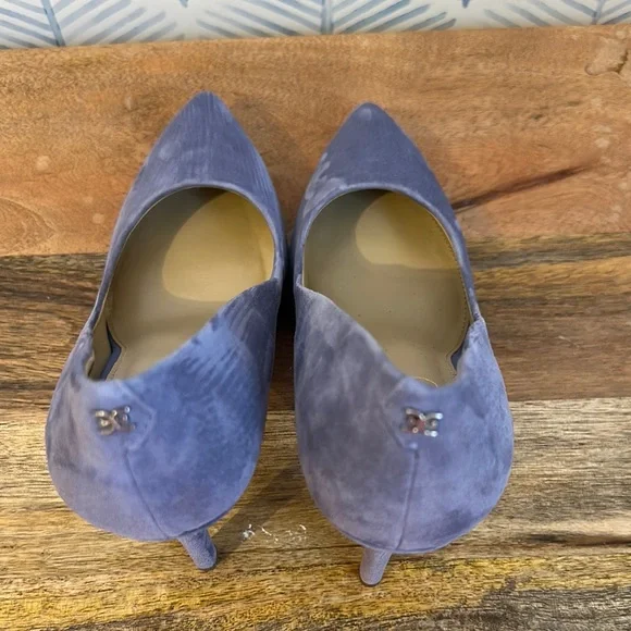 Sam Edelman Elegant Gray Suede Pumps us 6.5 new - Picture 3 of 5